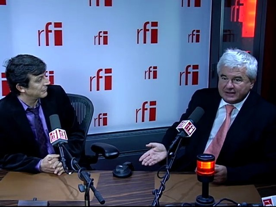 Eric Raoult  UMP du Raincy et David Assouline PS