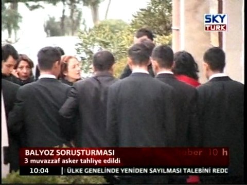 Balyoz Soruşturmasında 3 Muvazzaf Asker Tahliye Edildi