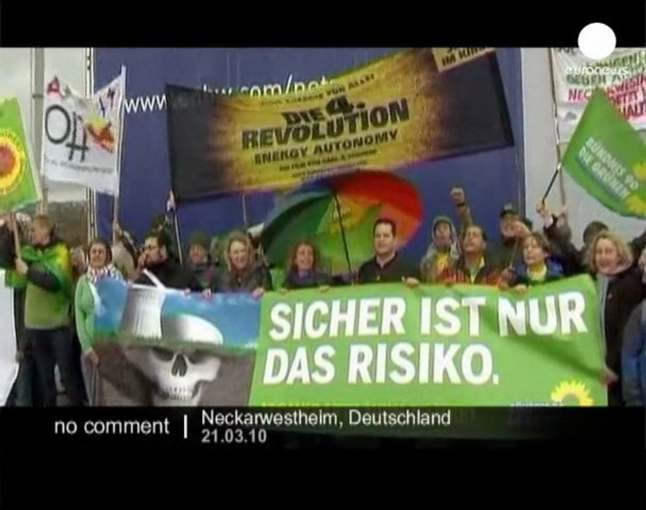 Demonstration against nuclear power