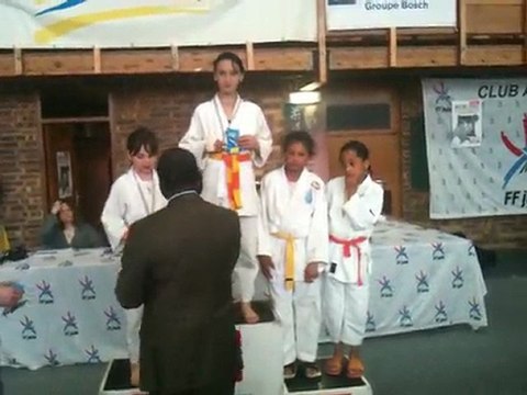 Messaouda judo chatenay malabry( Drancy mars 2010) Tableau
