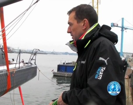 Mise à l'eau du 60 pieds DCNS 1000