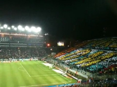 Stade Vélodrome - Entrée des joueurs (Marseille/Lyon)