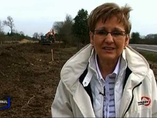 Coëx : Le contournement commence (Vendée)