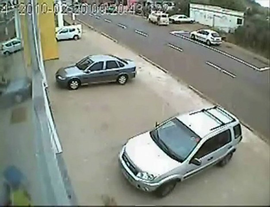Chute d'un passager moto