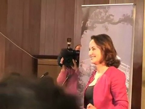 Discours de Ségolène Royal au second tour des régionales