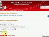 How to make automated phone calls using Robotalker's web int