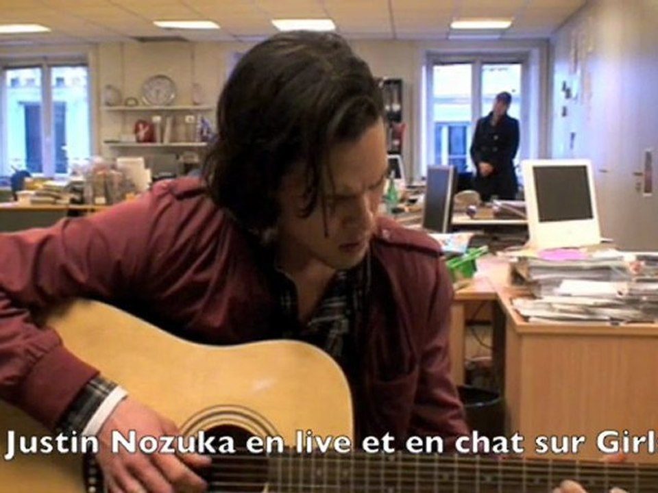 Justin Nozuka en chair et en os sur girls.fr