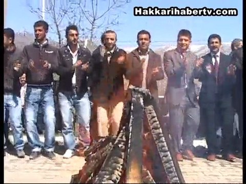 Hakkari Üniversitesinden Halaylı Nevruz Kutlaması