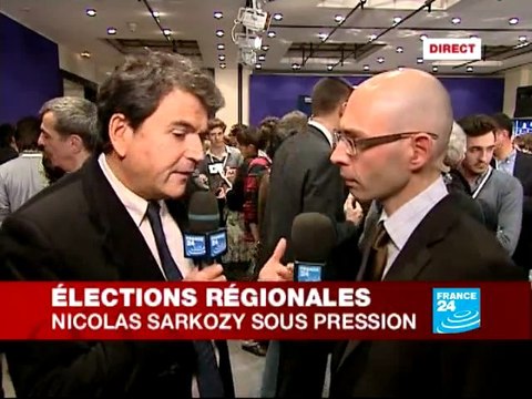 Régionales : Réactions au siège de l'UMP