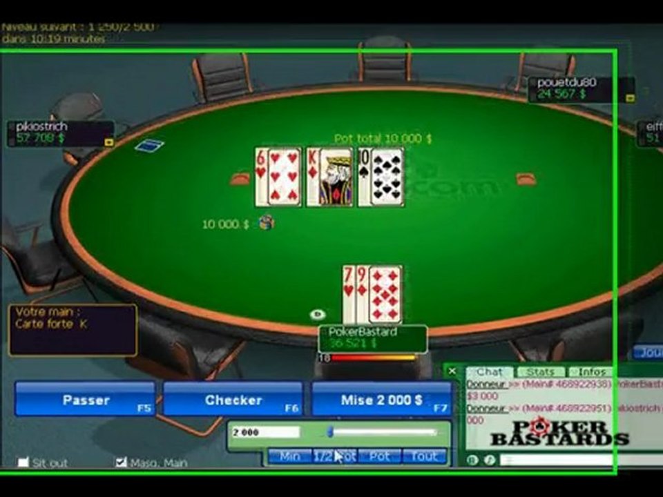 Table Finale Freeroll Pokerbastards - 2ème partie