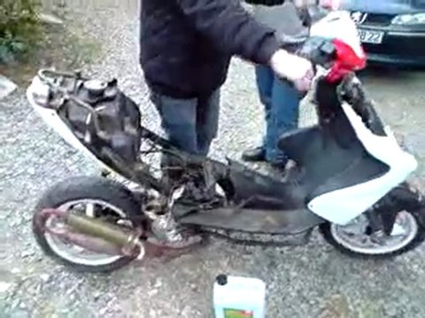 Nitrous Only avec le kit 70 polini fonte (pas réglé)