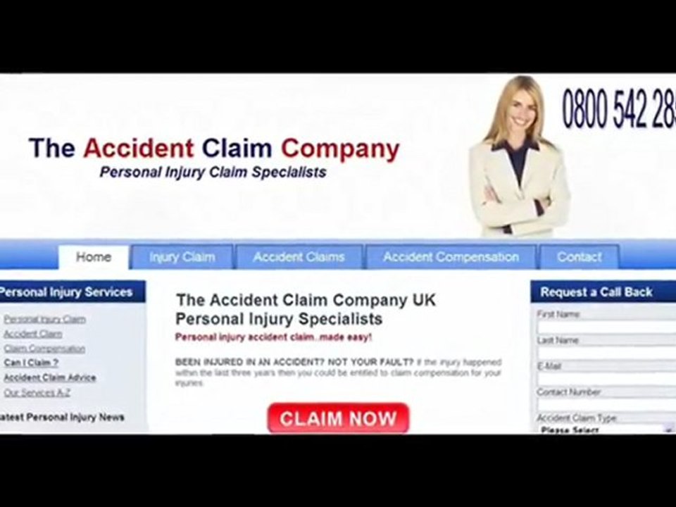 Personal Injury Solicitors - 0800 542 2858