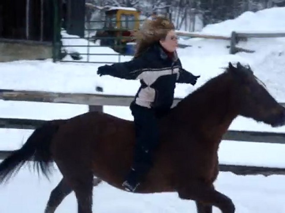 Film de moi et ma jument !!