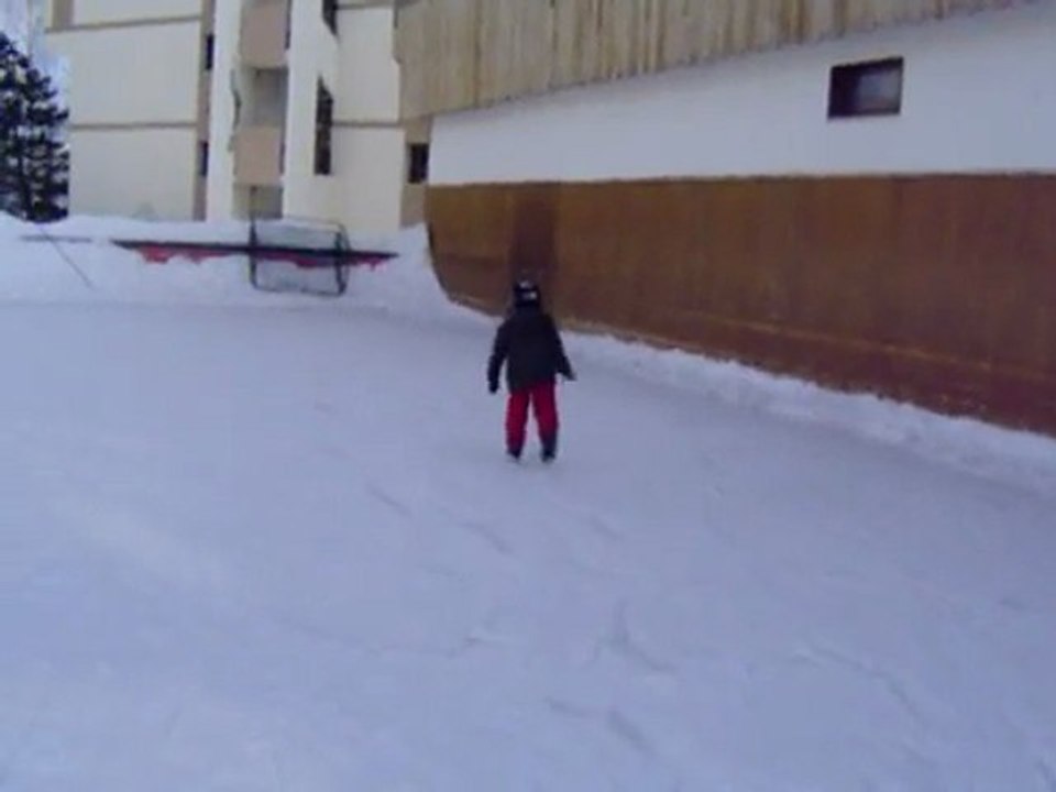 Maxence à la Patinoire