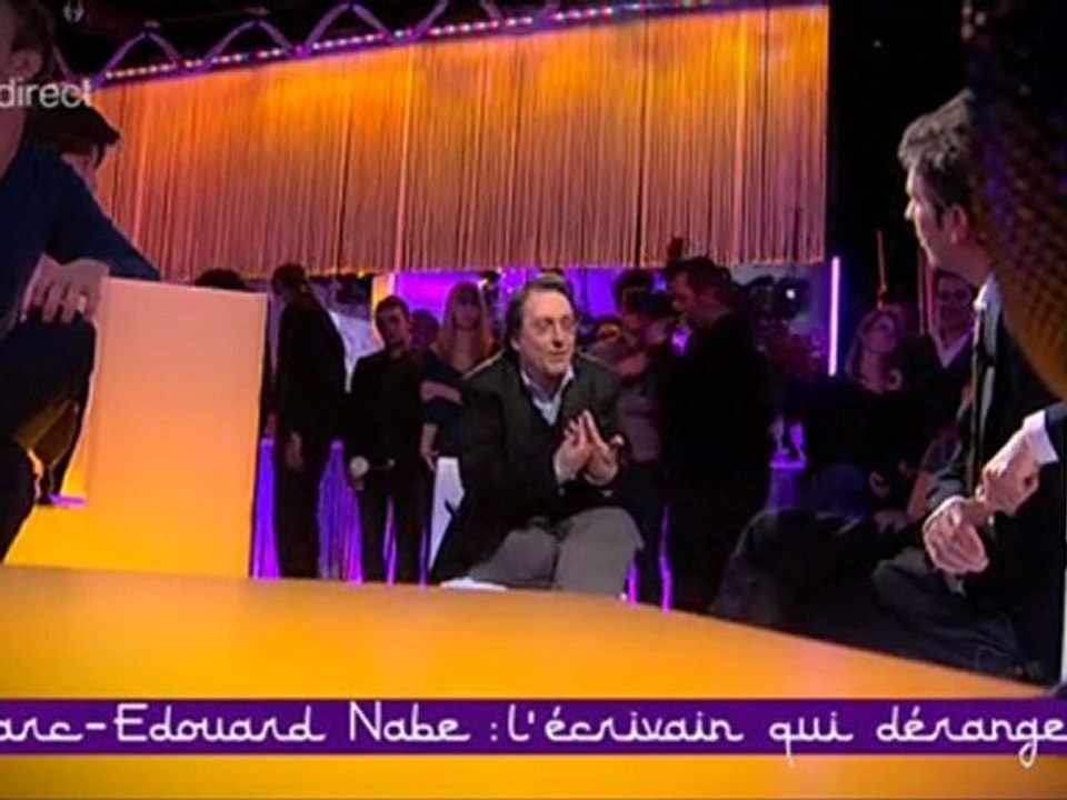 3 Marc-Edouard Nabe Ce soir ou jamais Taddei FR3   22/03/10