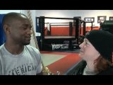 Yves Edwards talks with ProMMAnow.com's Tami Carswell