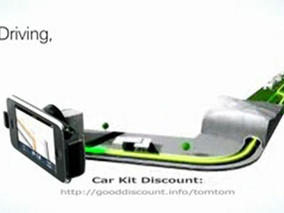 TomTom for iPhone - Car Kit Discount!