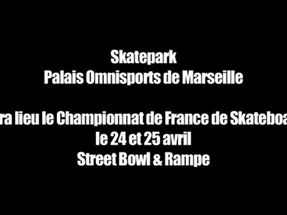 Skatepark INDOOR de Marseille
