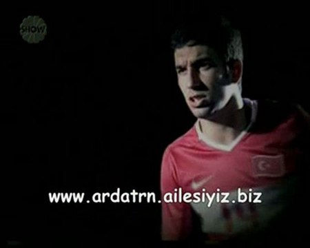 arda turan euro 2008 reklamı www ardatrn ailesiyiz biz