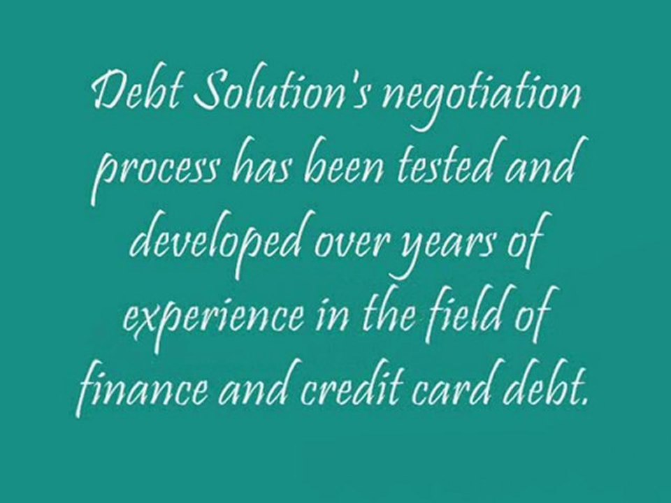 Debt Relief is finally Available!!
