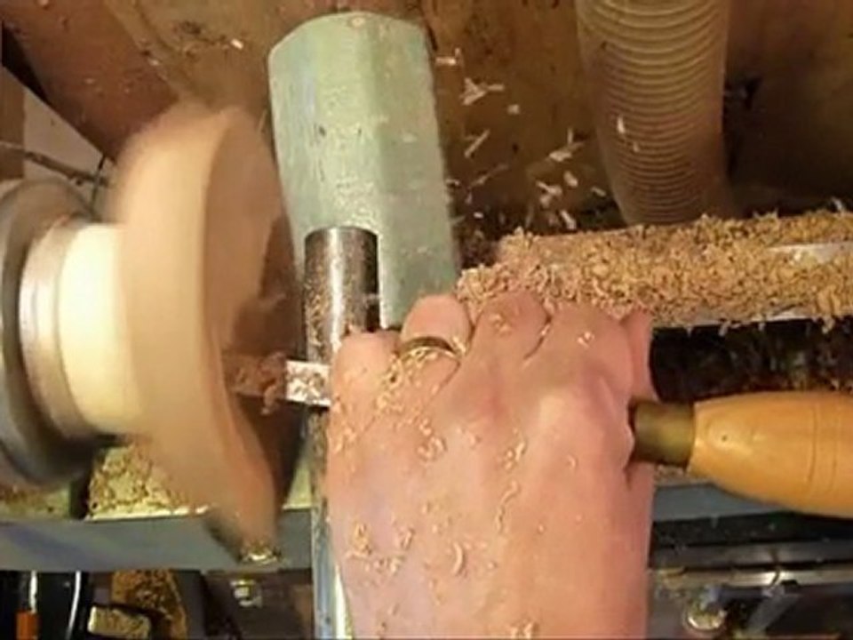 woodworking turning a natural edge candy dish 2