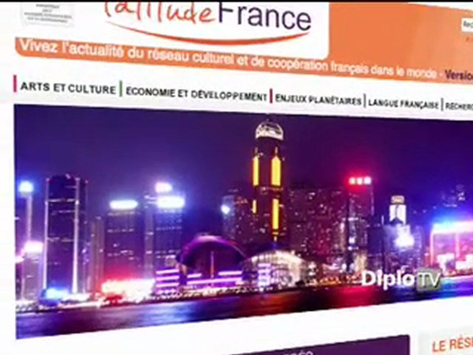 Lancement du site LatitudeFrance