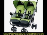 Peg Perego Aria Twin Stroller Kiwi Product Video