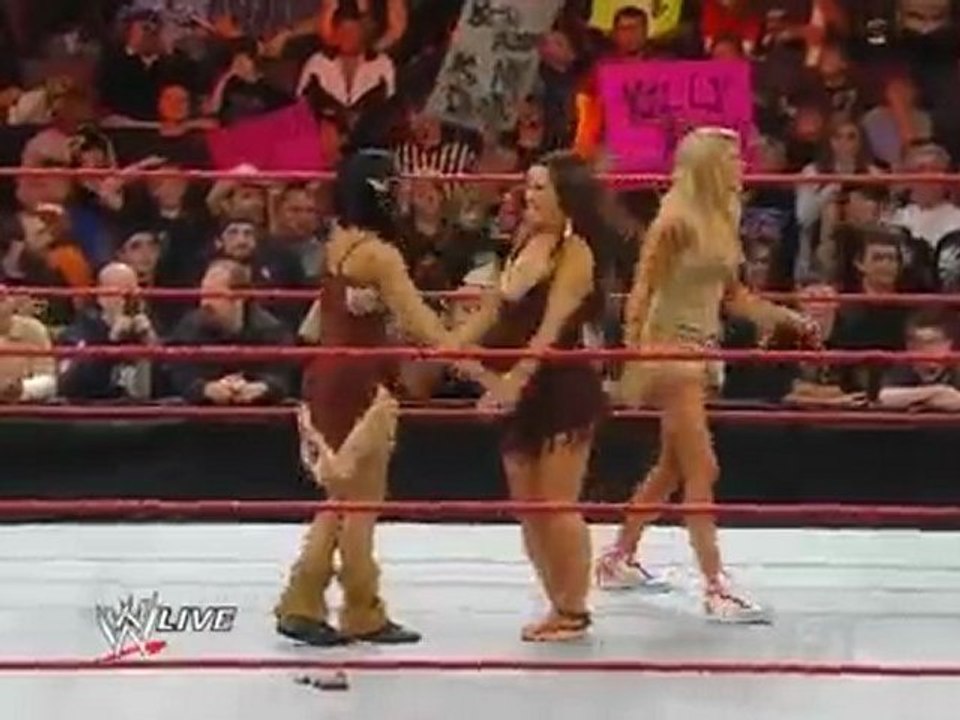 Mickie, Melina and Kelly vs Jillian, Michelle, and Layla