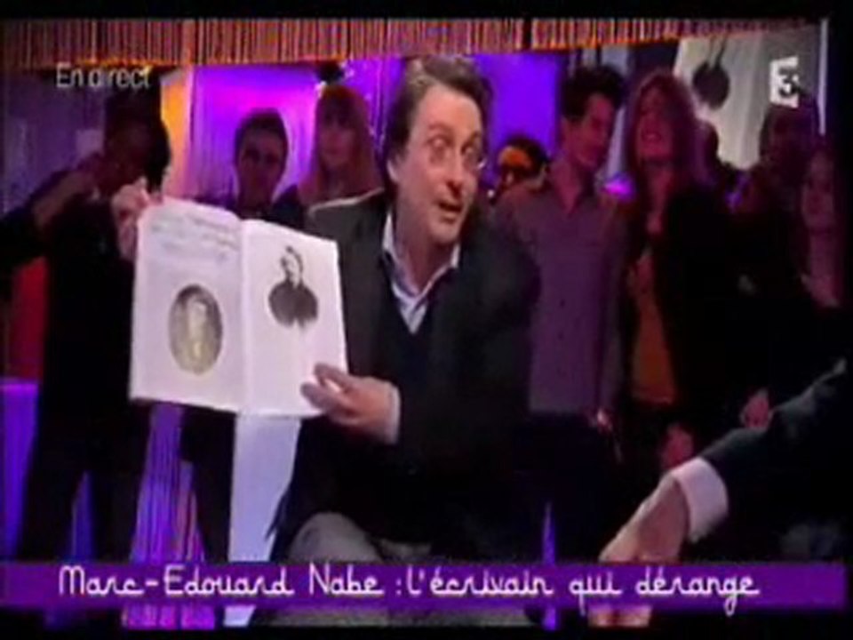 Marc Edouard Nabe face à Taddeï 3/3