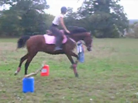 Rivage et Cécile, le 10-10-09 Obstacle main gauche