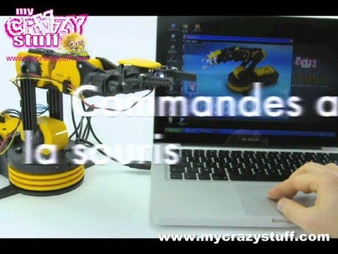 Interface usb bras robotique - Mycrazystuff.com