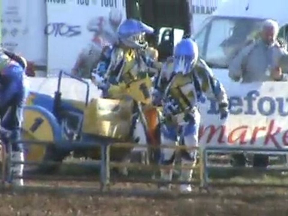 SIDE CAR CROSS A BASLY 2010 PREPA  DE DEPART 3me MANCHE