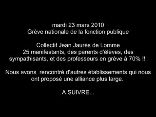 Dans la rue le 23/03 prise de contacts