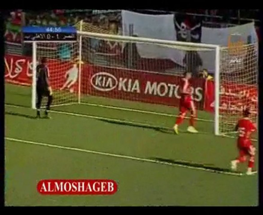 النصر يفوز على الاهلي بنغازي 3-1