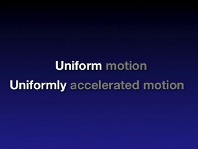 Types of Motion