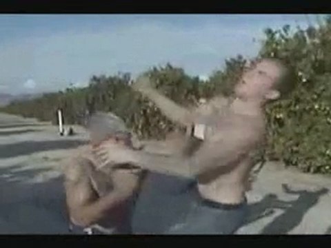 Черный и скин