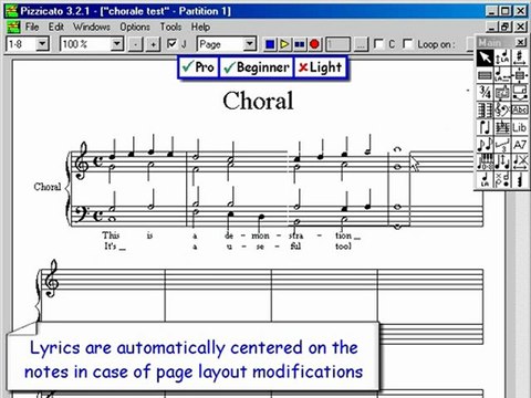 Texts, lyrics and chords