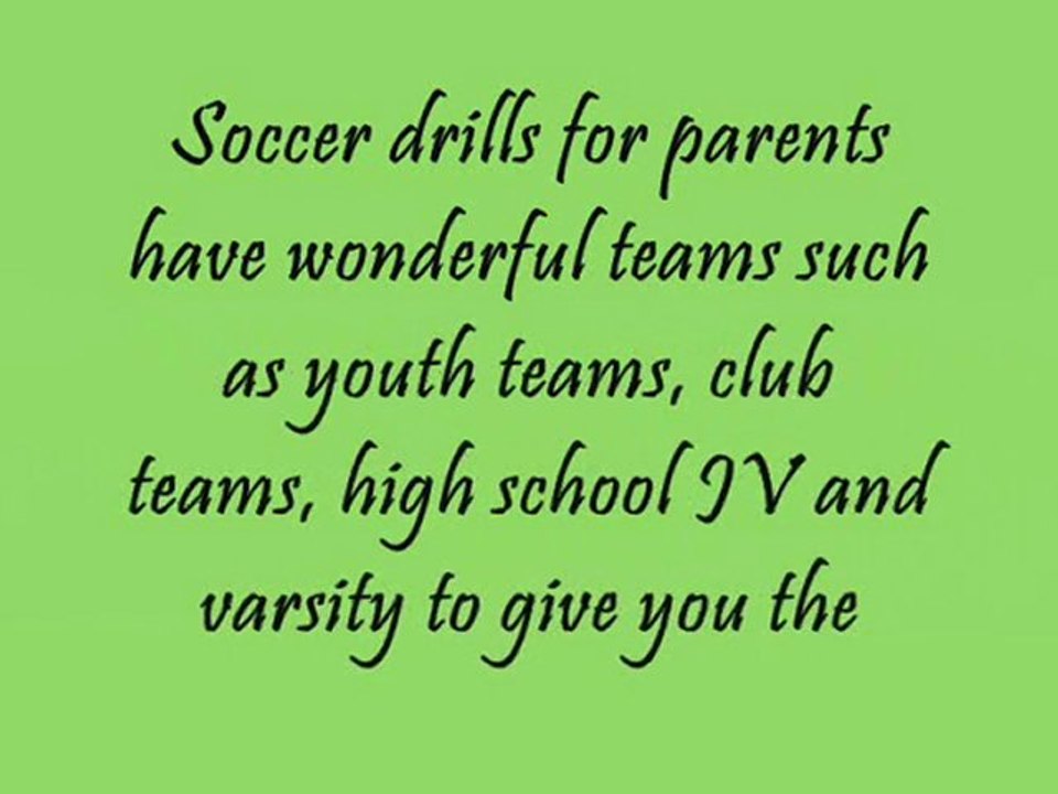 Soccer Training Programs