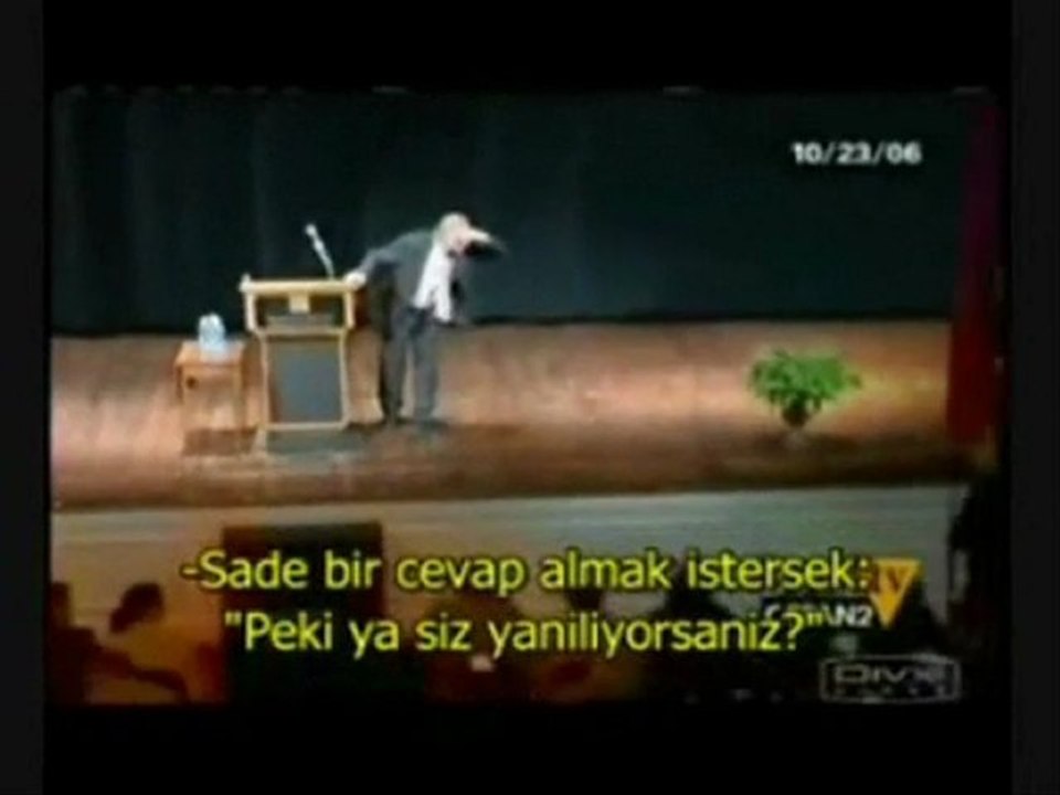 DARWİNİSTLERİN ADNAN OKTAR ÇEKİNCESİ [HQ]