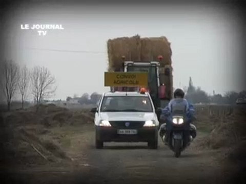 Livraisons de fourrages aux sinistrés du Sud Vendée