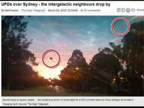 3AW interview with Fiona H. about UFOs over Sydney - 24/3/10