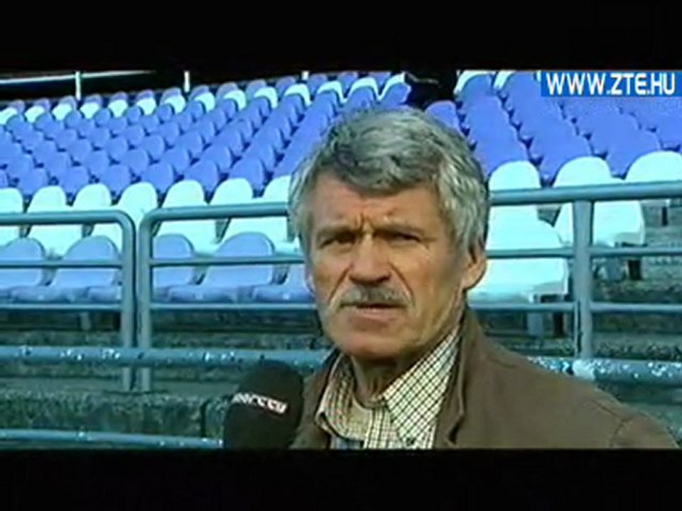 2010.03.24 Csank János nyilatkozott az UTE-ZTE előtt