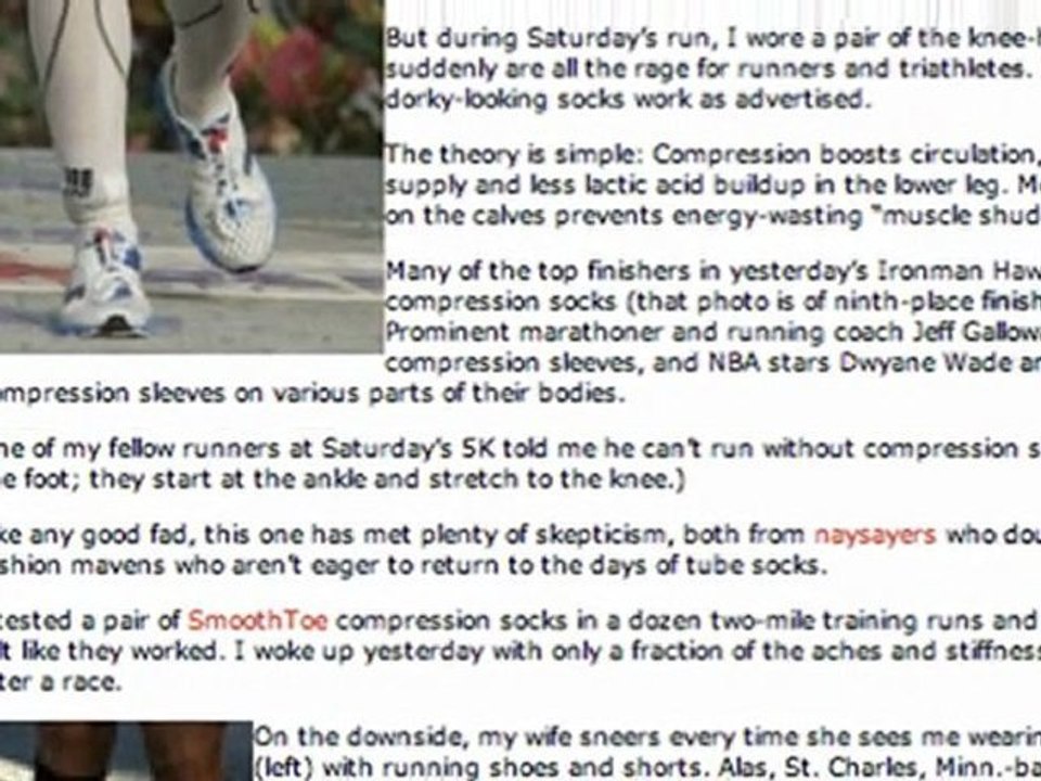 Running Compression Socks Work As Advertised