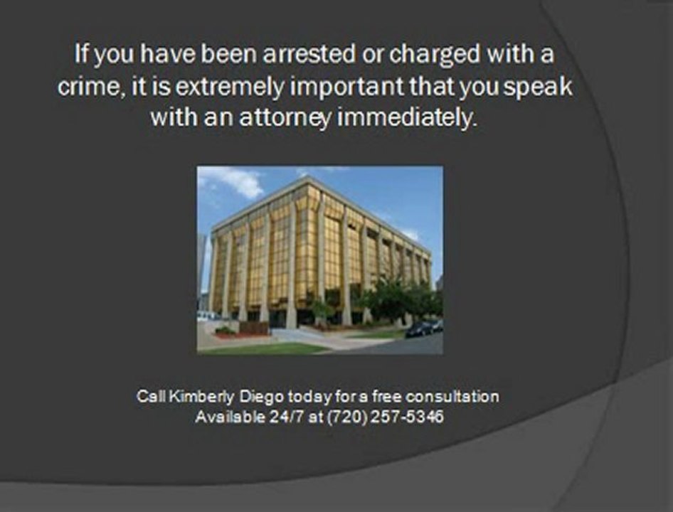Denver Criminal Defense Attorney Kimberly Diego