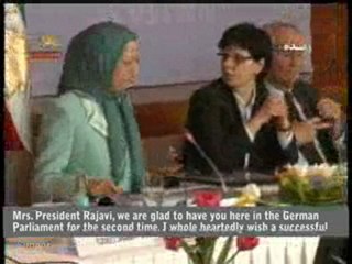 President-elect of Iranian Resistance meets Germa