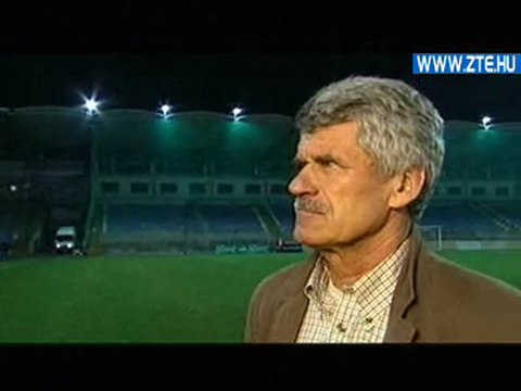 2010.03.24 Csank János nyilatkozott az UTE-ZTE után