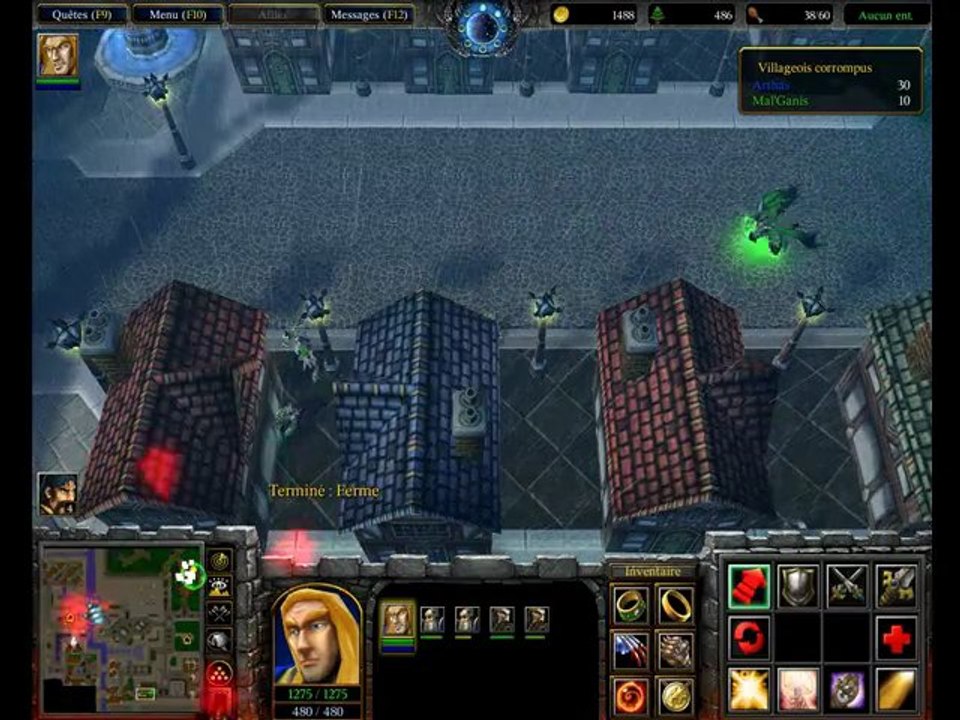 Warcraft III : Reign of Chaos 07 chapitre 6 compagne humain