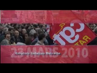 Journée d'action 23 mars 2010 CGT RATP