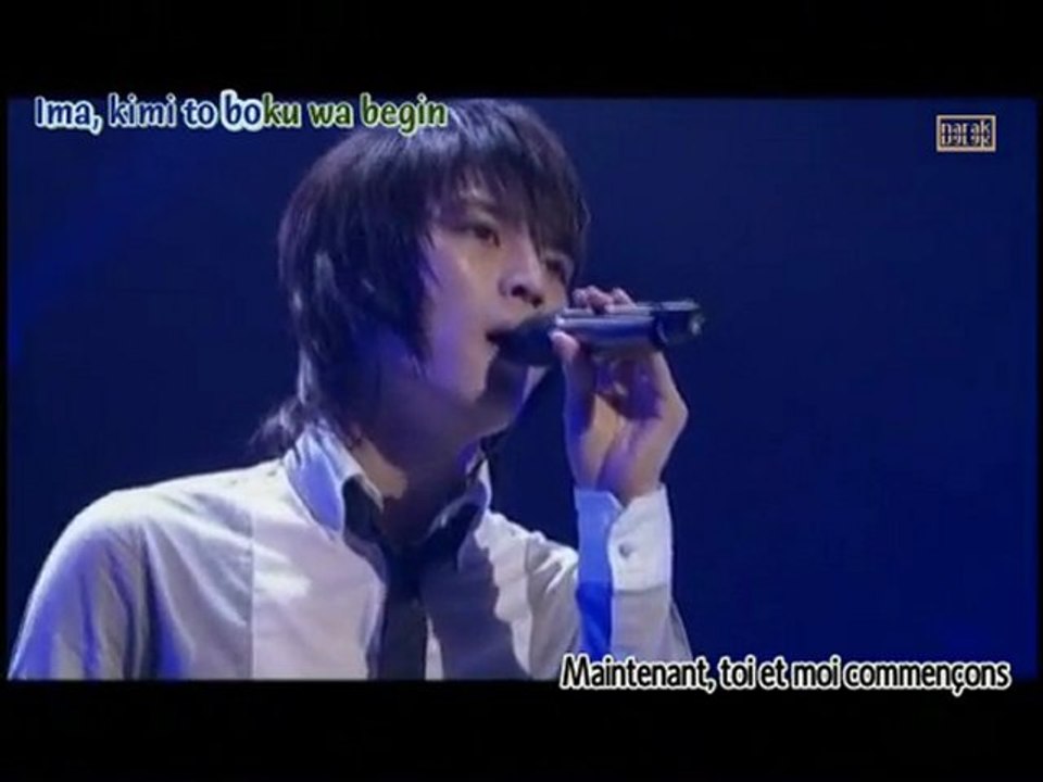 [Fr sub] -Live- Tohoshinki - Begin (N-Ns)