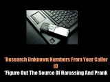 Find out the owner of any cell phone or unlisted number!